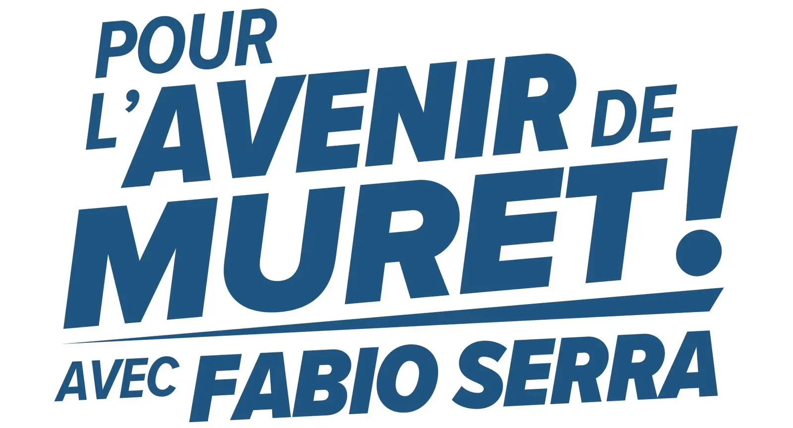 Logo Retrouvons Muret avec Fabio Serra